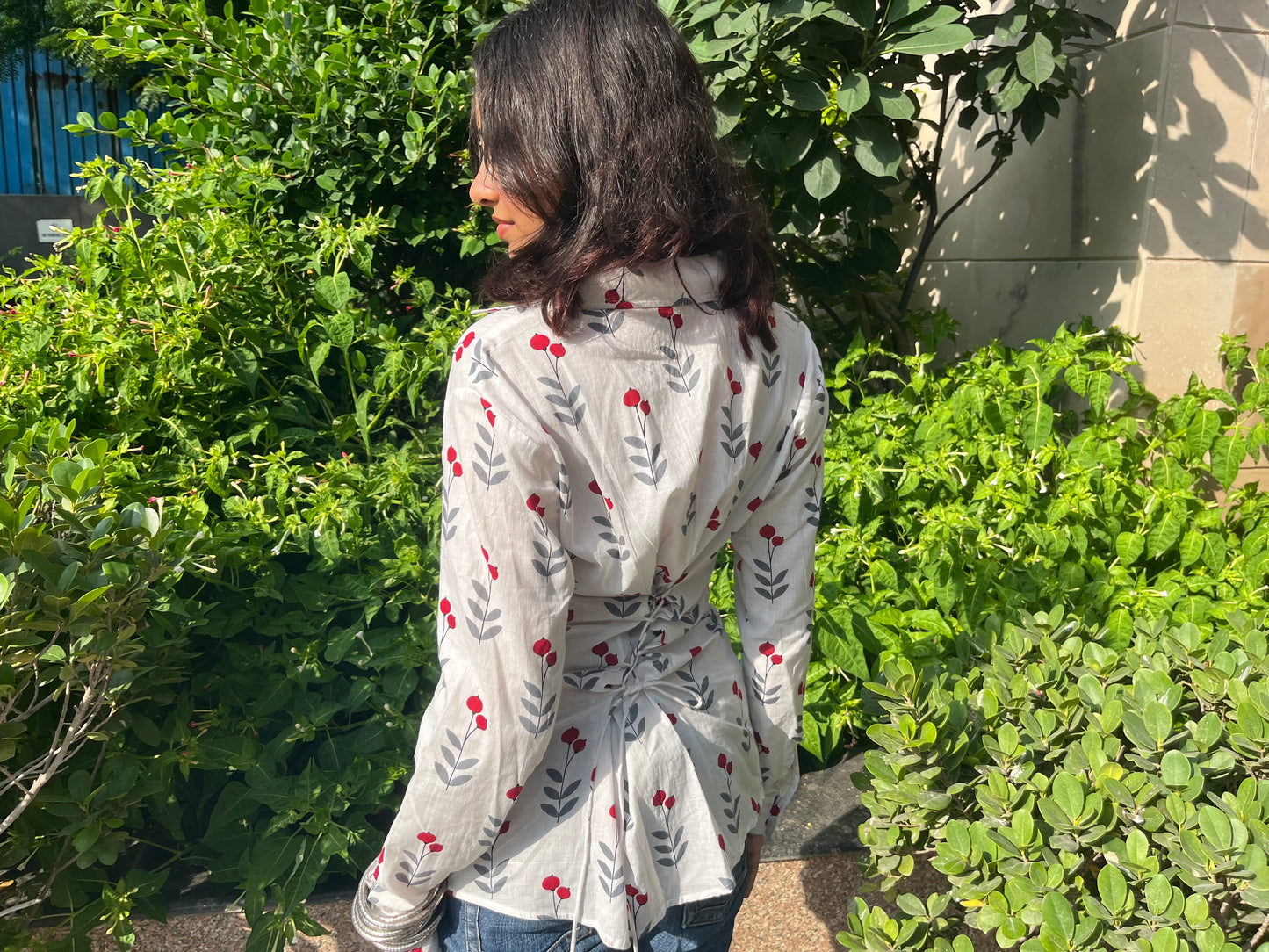 Cherry Corset Shirt