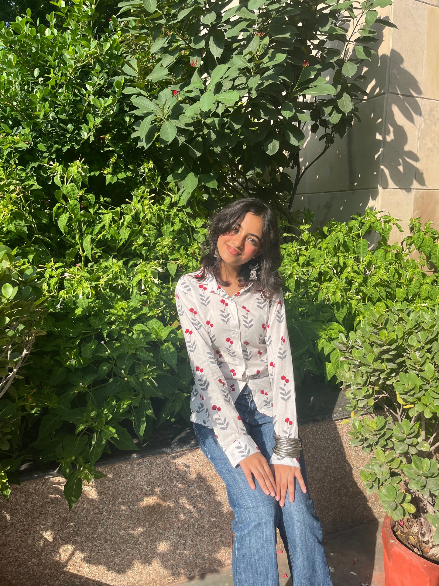 Cherry Corset Shirt