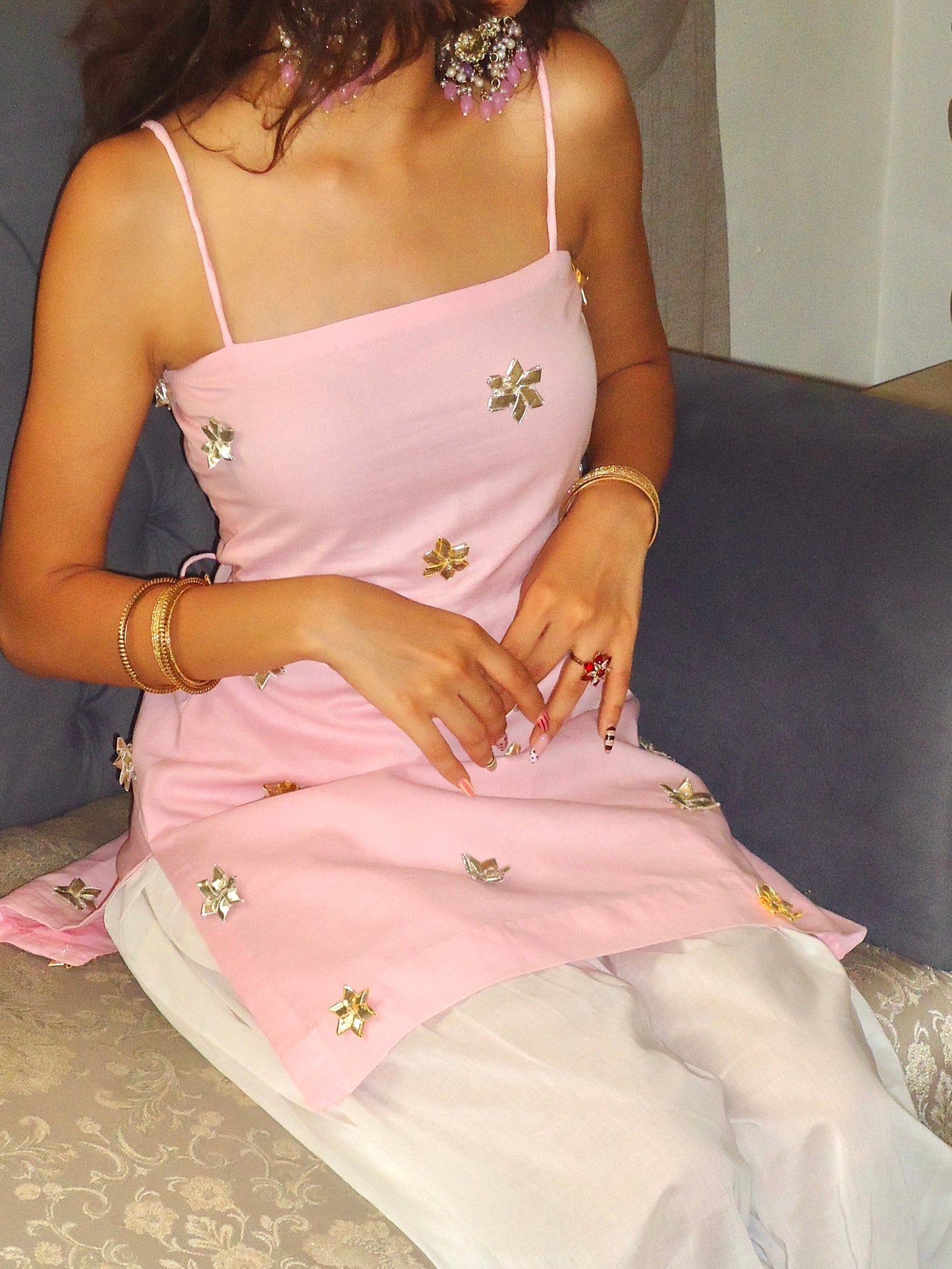 Geet Noodle Strap Kurti