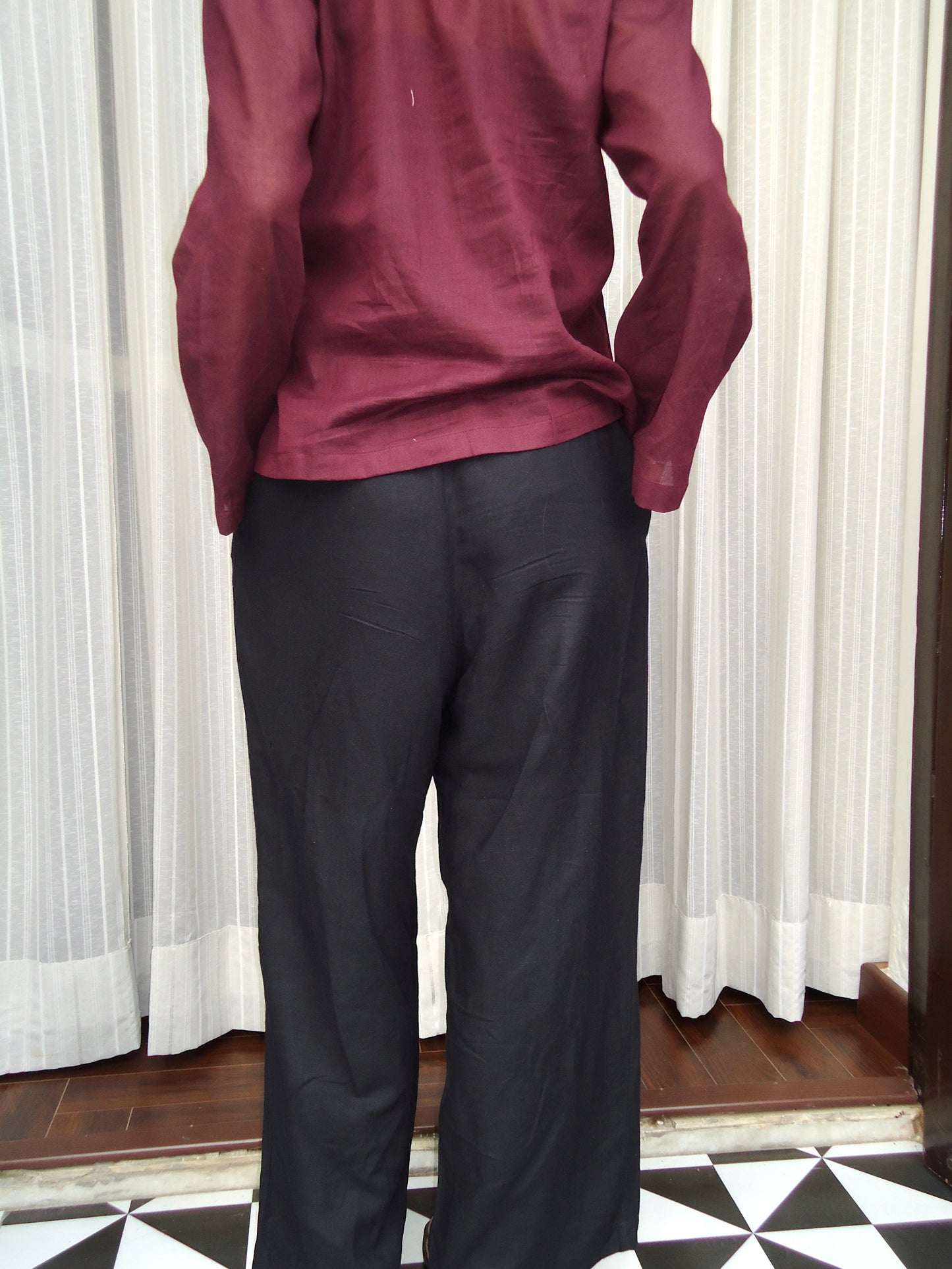 Black Linen Pants