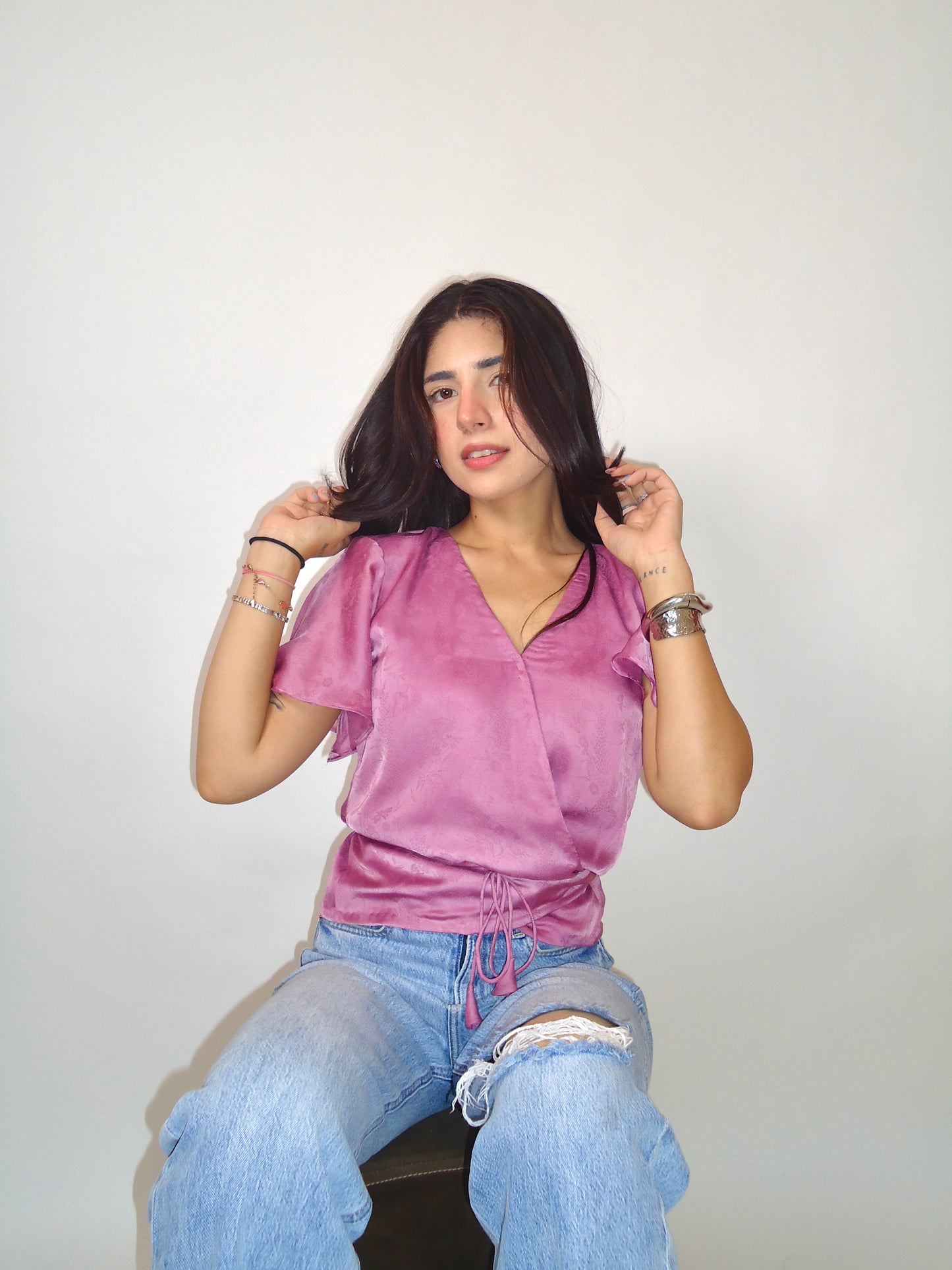 Blair Wrap Top