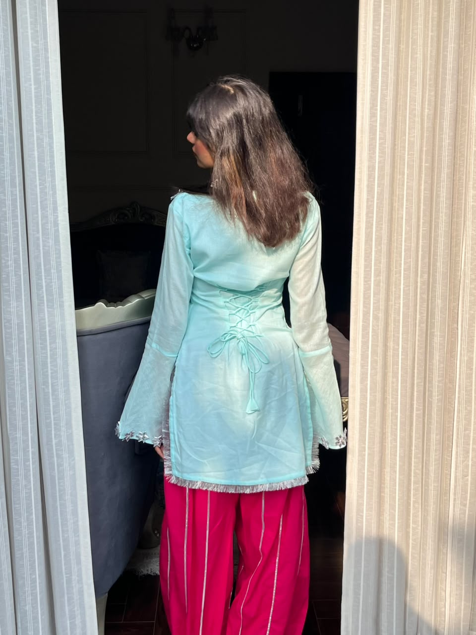 Falak Corset Back Kurta