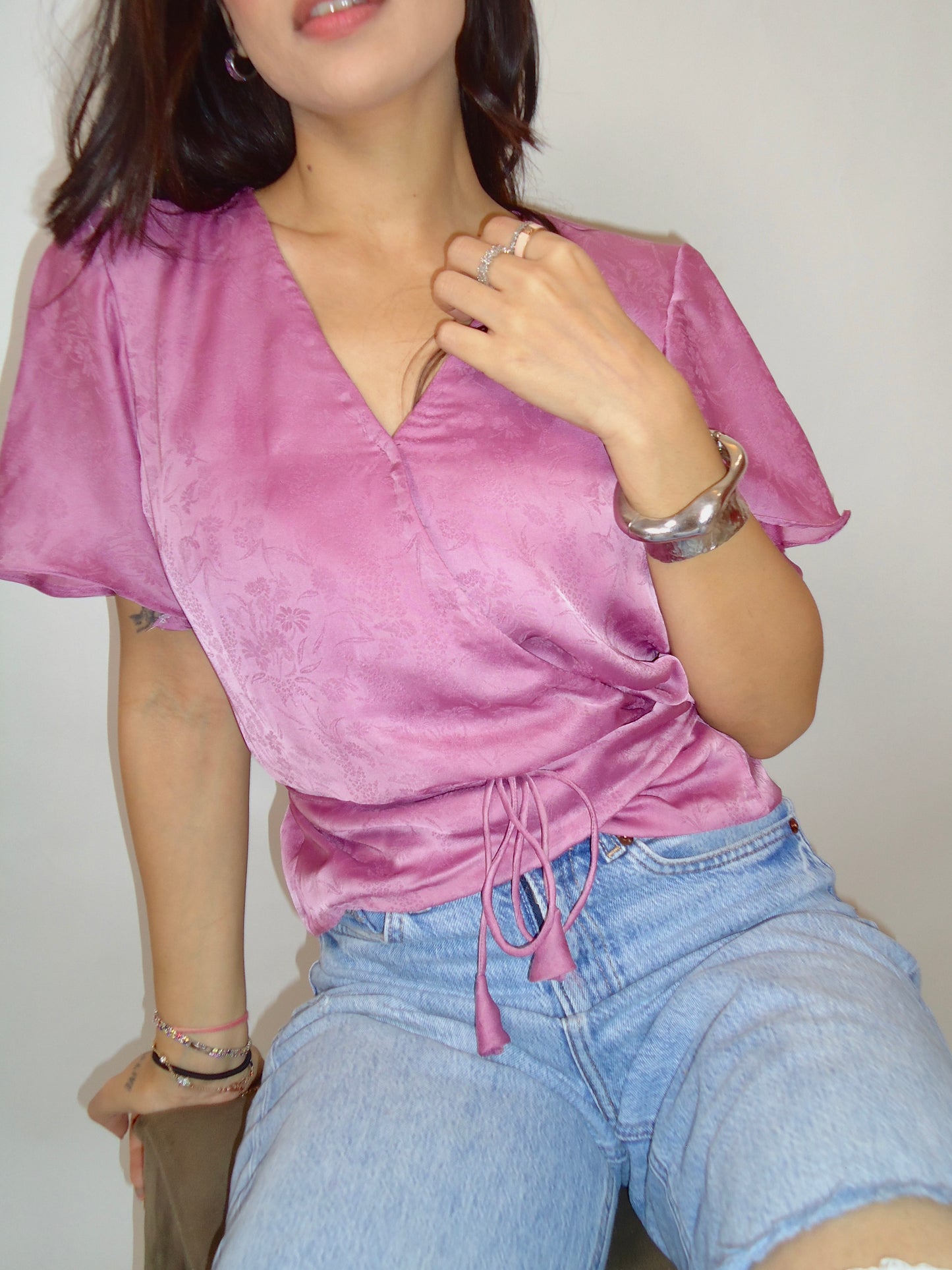 Blair Wrap Top