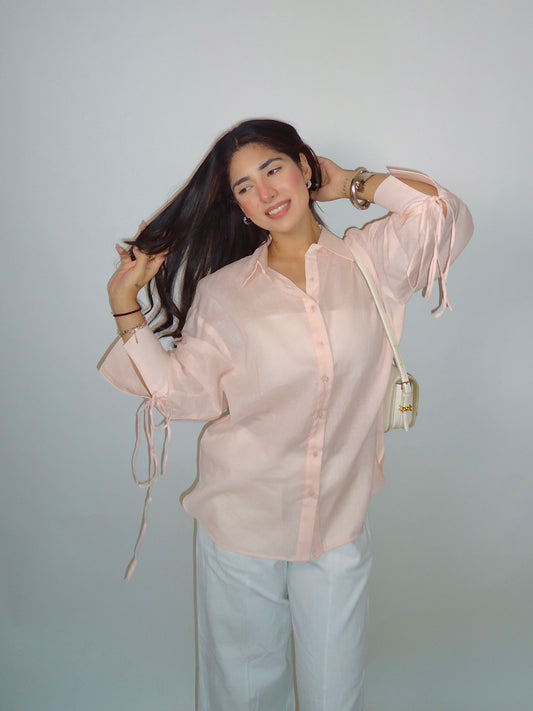 Mellow Peach Shirt