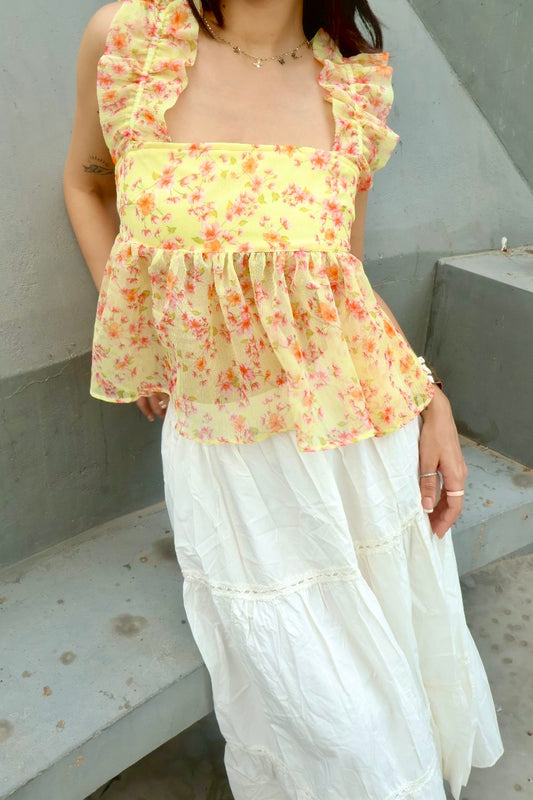 June Ruffled Top